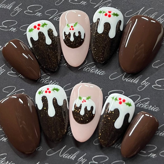 Christmas Pudding Short Almond