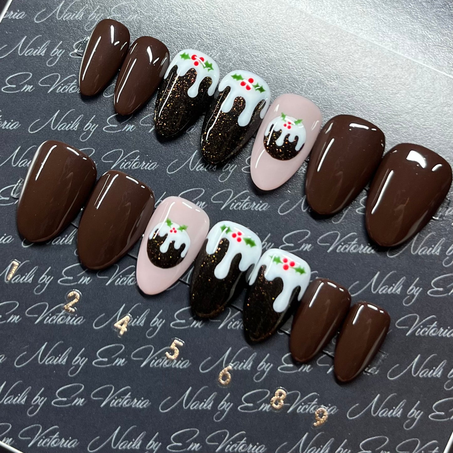 Christmas Pudding Short Almond