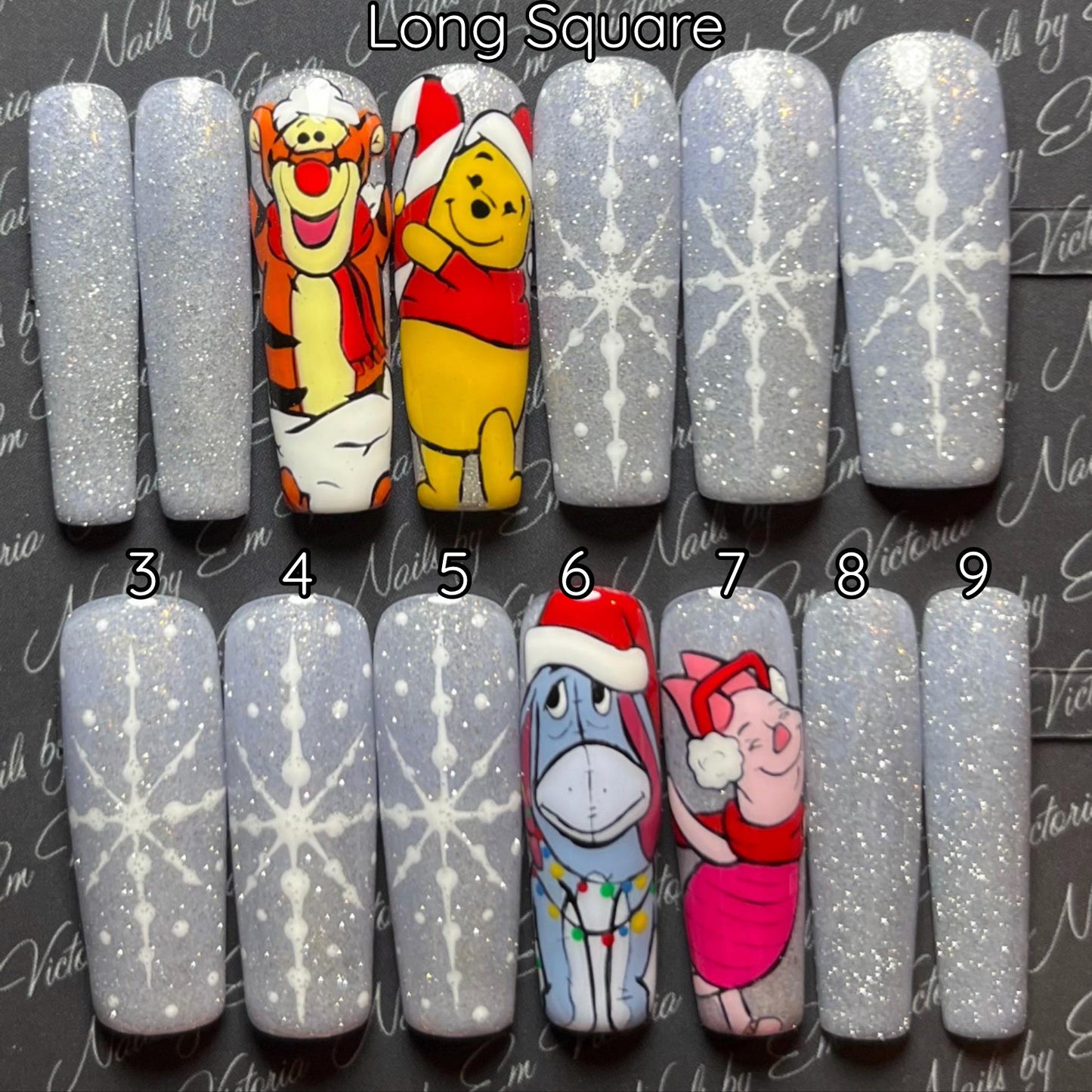 Winnie-the-Pooh Christmas Long Square