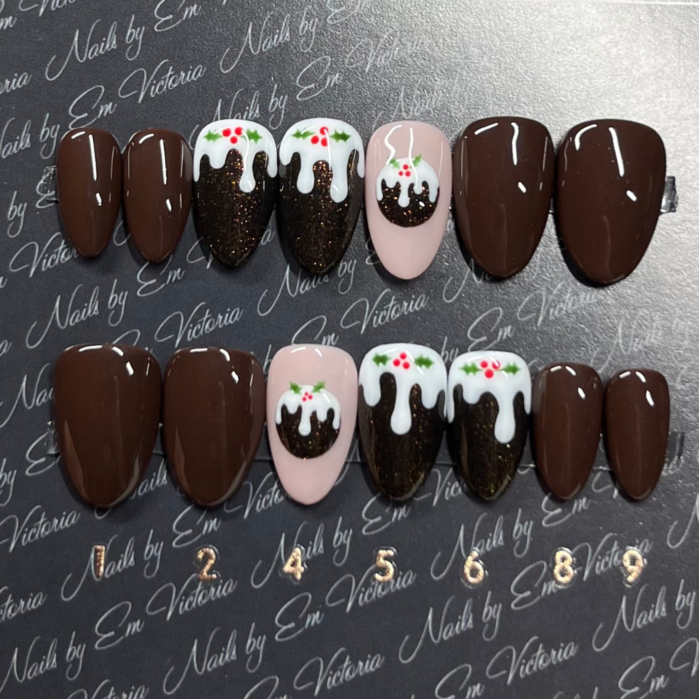 Christmas Pudding Short Almond